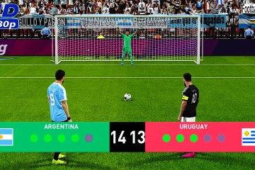 PES 2020 | Argentina vs Uruguay | Penalty Shootout - International Friendly Match | Messi vs Suarez PES 2020 | Argentina vs Uruguay | Penalty Shootout - International Friendly Match | Messi vs Suarez