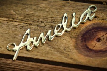 Easy Way to Hand Cut & Design A Name Necklace Easy Way to Hand Cut & Design A Name Necklace