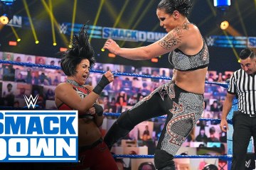 Nia Jax & Shayna Baszler vs. Bayley & Sasha Banks: SmackDown, September 4, 2020 Nia Jax & Shayna Baszler vs. Bayley & Sasha Banks: SmackDown, September 4, 2020