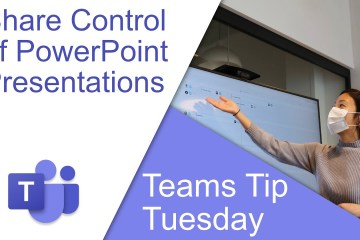 Share Control of a PowerPoint Presentation in a Microsoft Teams Meeting Share Control of a PowerPoint Presentation in a Microsoft Teams Meeting