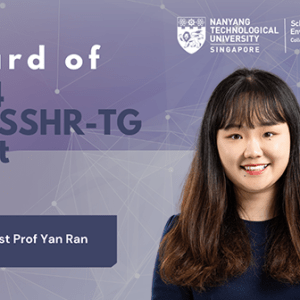 Award of 2024 MOE SSHR-TG Grant Call  – Assistant Professor Yan Ran | School of Civil and Environmental Engineering Award of 2024 MOE SSHR-TG Grant Call  – Assistant Professor Yan Ran | School of Civil and Environmental Engineering