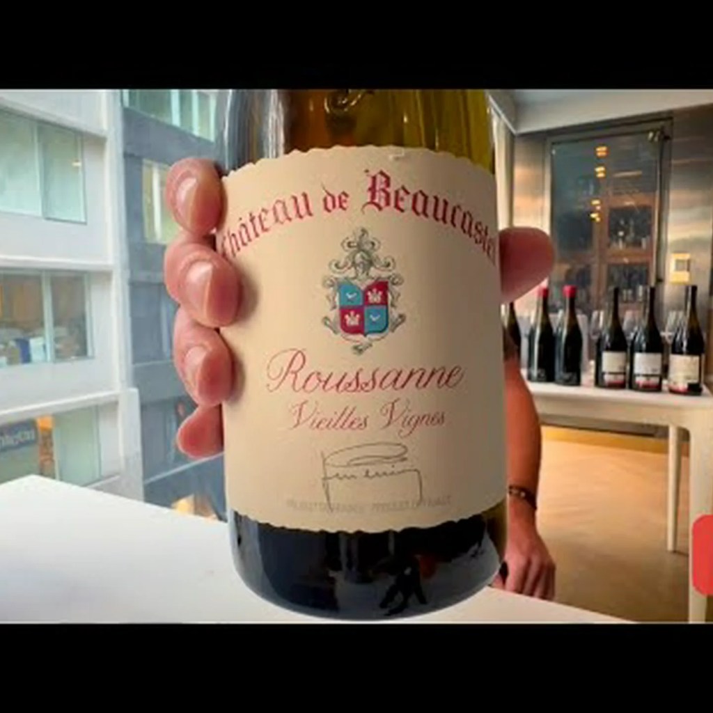 Wine Crush: Château de Beaucastel Châteauneuf-du-Pape Blanc Roussanne Vieilles Vignes 2023 Wine Crush: Château de Beaucastel Châteauneuf-du-Pape Blanc Roussanne Vieilles Vignes 2023