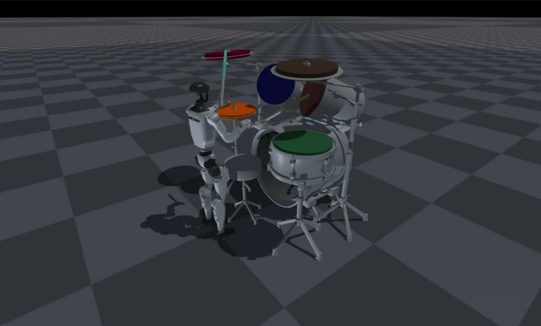 Temui Robot Drummer: Para ilmuwan melatih AI untuk drum seperti Linkin Park dan AC/DC – tetapi sepertinya ada banyak latihan yang harus dilakukan Temui Robot Drummer: Para ilmuwan melatih AI untuk drum seperti Linkin Park dan AC/DC – tetapi sepertinya ada banyak latihan yang harus dilakukan