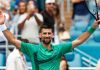 Novak Djokovic advances at Miami Open with record Masters 1000 win