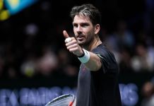 Norrie ousts top-ranked Alcaraz in second round at Paris Masters