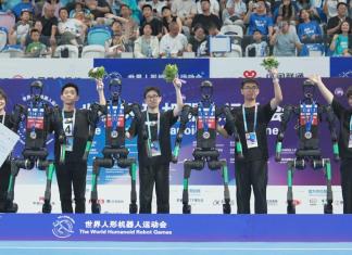 China's inaugural 'Robot Olmypics' delivers impressive feats and disastrous falls