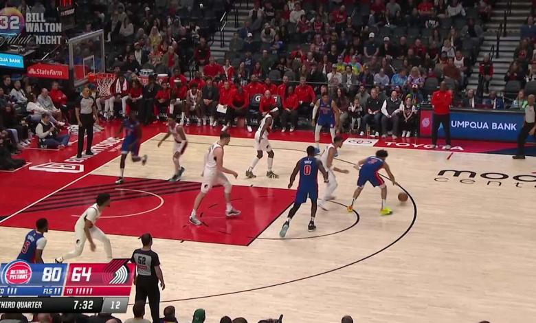 Pistons vs Trail Blazers Game Highlights Pistons vs Trail Blazers Game Highlights