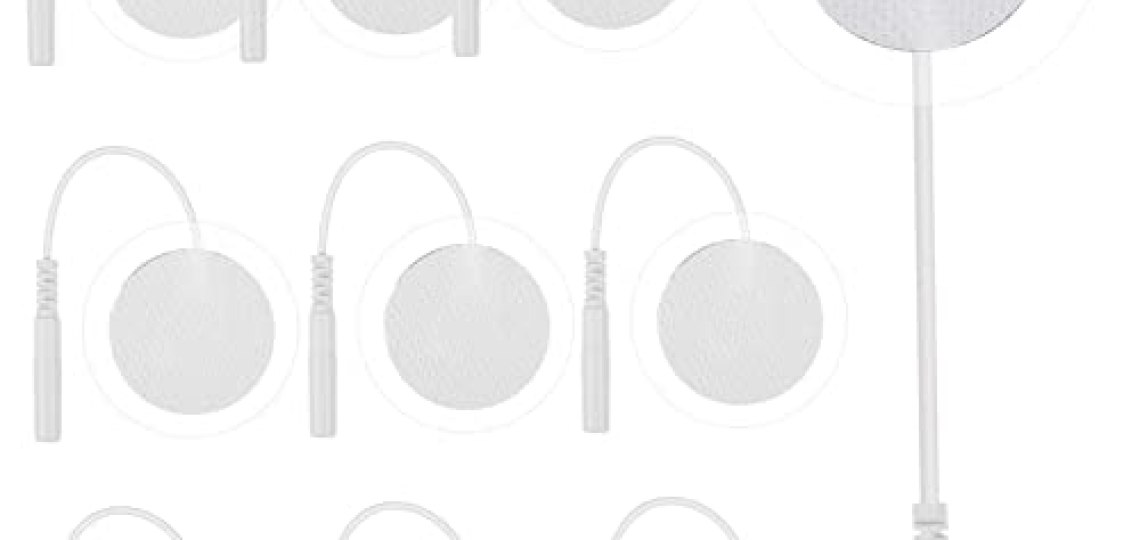 Homoyoyo 10 Stück Elektrodenfolie professionelle Silikonpads Homoyoyo 10 Stück Elektrodenfolie professionelle Silikonpads