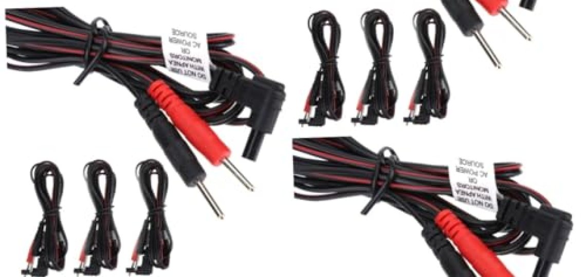 WRITWAA 3 Sätze Elektrodendraht 2-mm-pin-anschlüsse Kabel Für WRITWAA 3 Sätze Elektrodendraht 2-mm-pin-anschlüsse Kabel Für