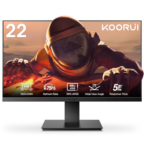 Écran PC Gaming Full HD 22 pouces KOORUI Écran PC Gaming Full HD 22 pouces KOORUI