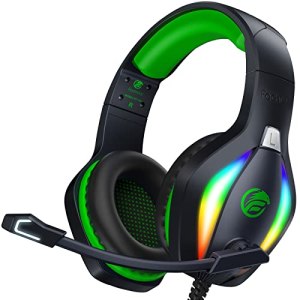 Casque gaming RVB avec micro et anti-bruit Casque gaming RVB avec micro et anti-bruit