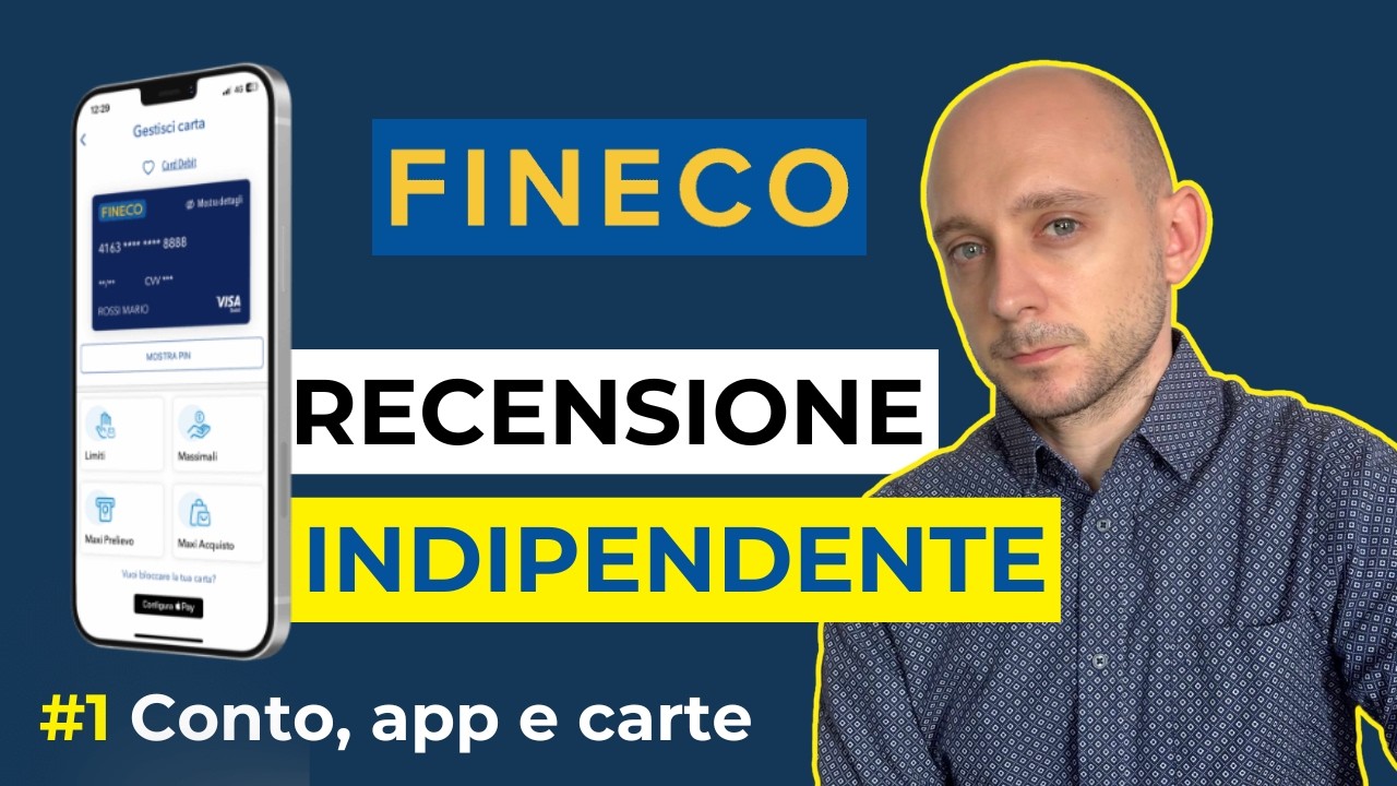 FINECO: Recensione INDIPENDENTE parte 1 – Conto, Carta, App e Assistenza FINECO: Recensione INDIPENDENTE parte 1 – Conto, Carta, App e Assistenza