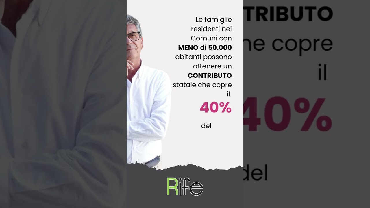 Le famiglie residenti nei Comuni con MENO di 50.000 abitanti possono ottenere un CONTRIBUTO… Le famiglie residenti nei Comuni con MENO di 50.000 abitanti possono ottenere un CONTRIBUTO…