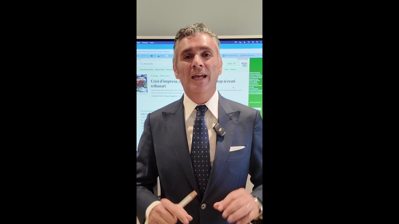 Risolvi le problematiche penali con il Codice della Crisi Risolvi le problematiche penali con il Codice della Crisi