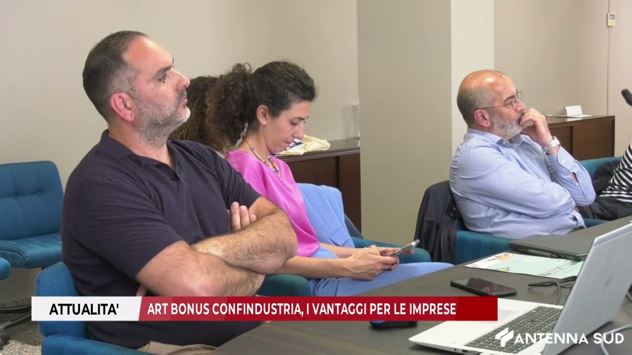 13 MAGGIO 2025 – ATTUALITA’ ART BONUS CONFINDUSTRIA, I VANTAGGI PER LE IMPRESE 13 MAGGIO 2025 – ATTUALITA’ ART BONUS CONFINDUSTRIA, I VANTAGGI PER LE IMPRESE