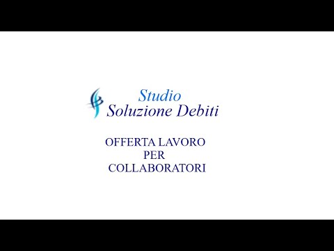 OFFERTA LAVORO PER COLLABORAZIONE OFFERTA LAVORO PER COLLABORAZIONE