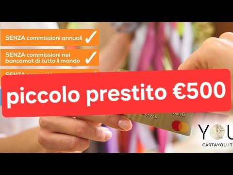 Piccolo prestito veloce! Consiglio carta con credito Piccolo prestito veloce! Consiglio carta con credito