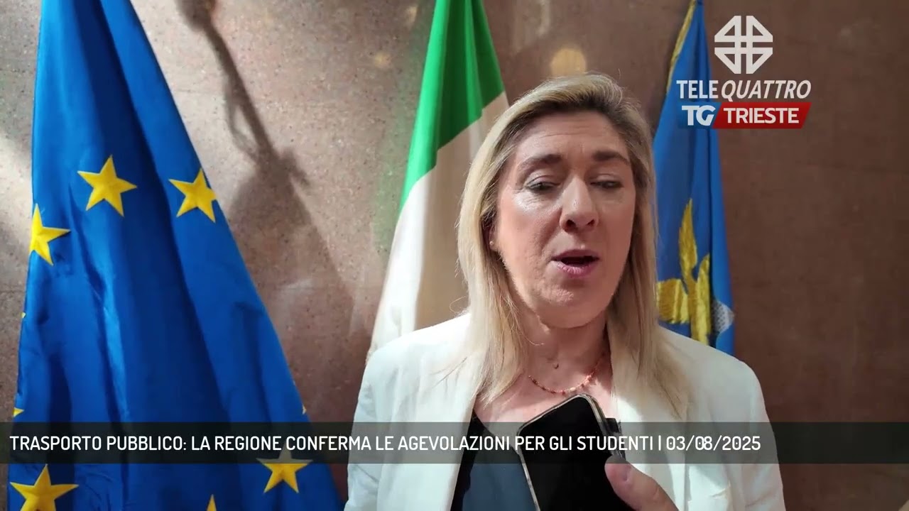 TRASPORTO PUBBLICO: LA REGIONE CONFERMA LE AGEVOLAZIONI PER GLI STUDENTI | 03/08/2025 TRASPORTO PUBBLICO: LA REGIONE CONFERMA LE AGEVOLAZIONI PER GLI STUDENTI | 03/08/2025
