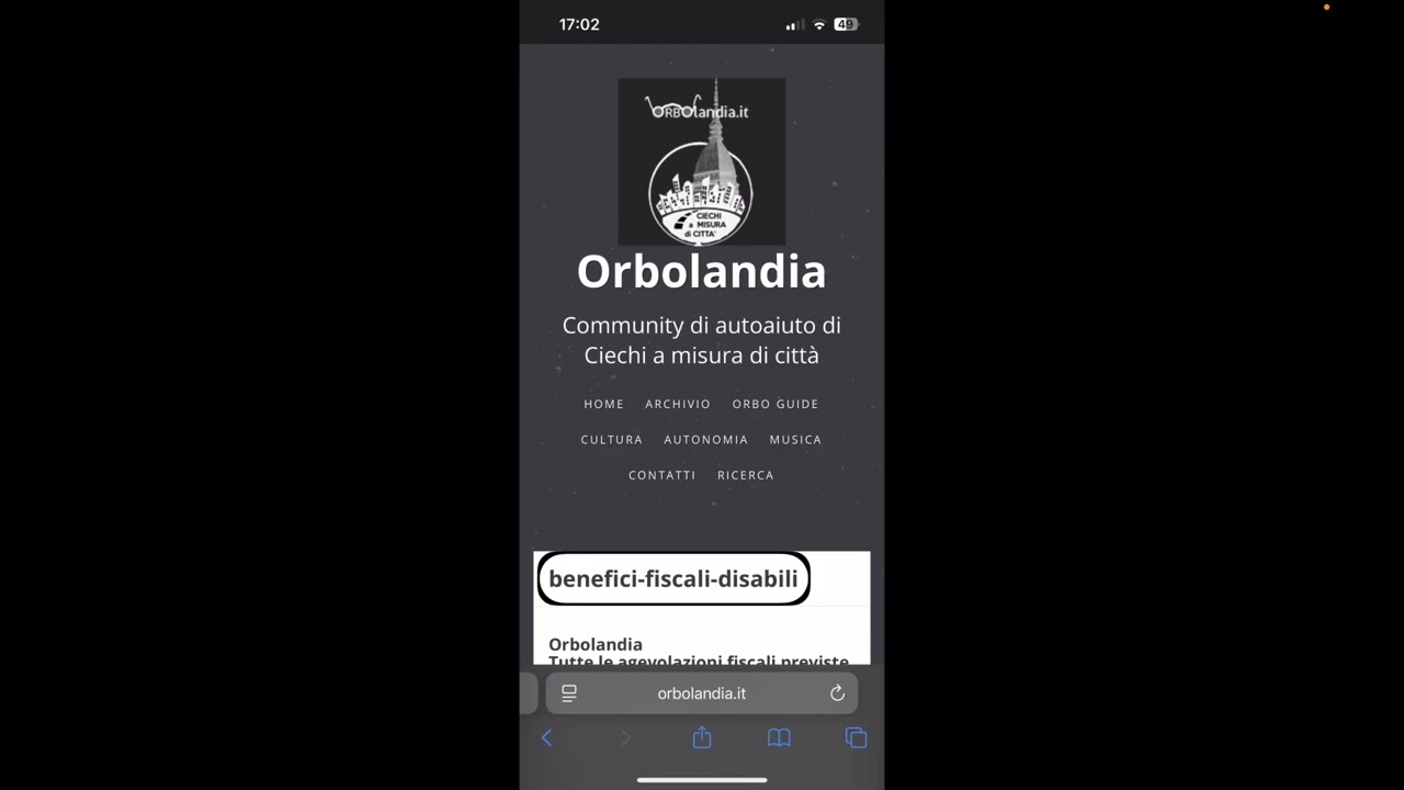 Orbolandia – Guida alle agevolazioni fiscali per disabili visivi e non solo – 2025 Orbolandia – Guida alle agevolazioni fiscali per disabili visivi e non solo – 2025