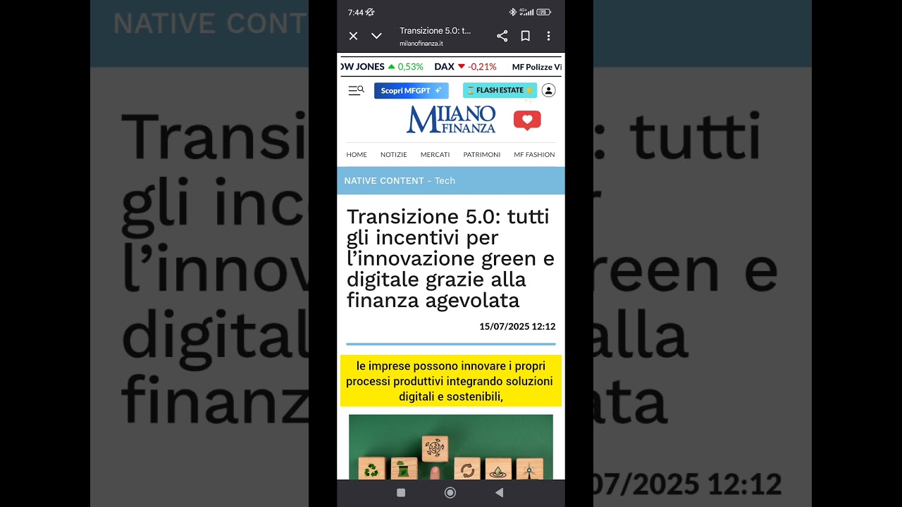 Transizione 5.0: L’Occasione d’Oro per Innovare Green e Digitale! #shorts Transizione 5.0: L’Occasione d’Oro per Innovare Green e Digitale! #shorts