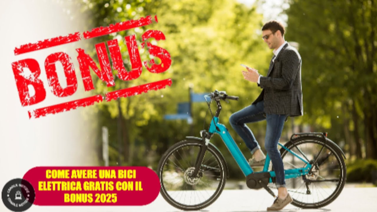 Bonus Bici Elettrica 2025: Come ottenerla Gratis con l’incentivo del Governo Bonus Bici Elettrica 2025: Come ottenerla Gratis con l’incentivo del Governo