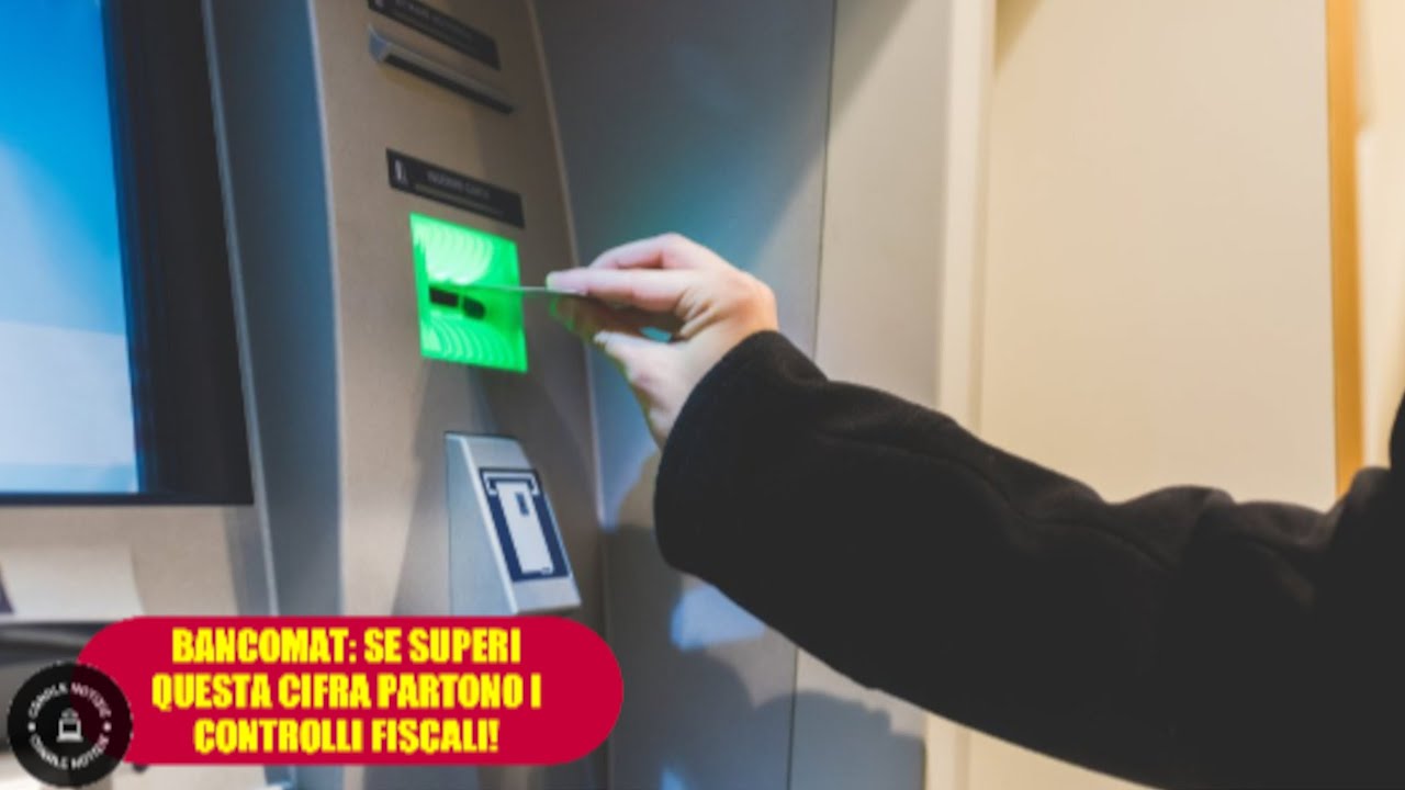 Bancomat: Non prelevare Mai più di questa cifra o scatteranno controlli immediati! Bancomat: Non prelevare Mai più di questa cifra o scatteranno controlli immediati!