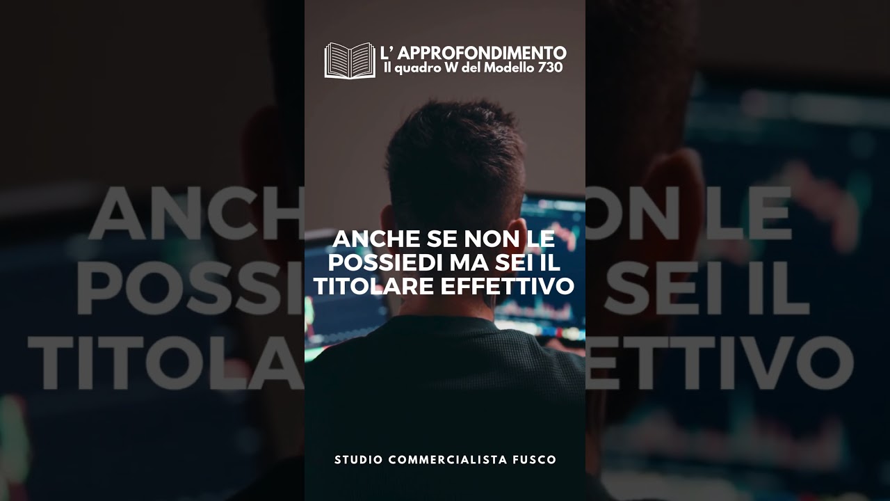 Criptovalute, Monitoraggio Fiscale e Quadro W del Modello 730 Criptovalute, Monitoraggio Fiscale e Quadro W del Modello 730