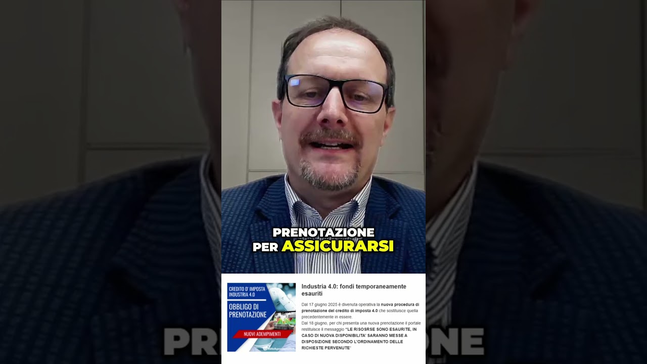 Credito Imposta 4.0: Fondi ESAURITI! Cosa Fare Subito! Credito Imposta 4.0: Fondi ESAURITI! Cosa Fare Subito!