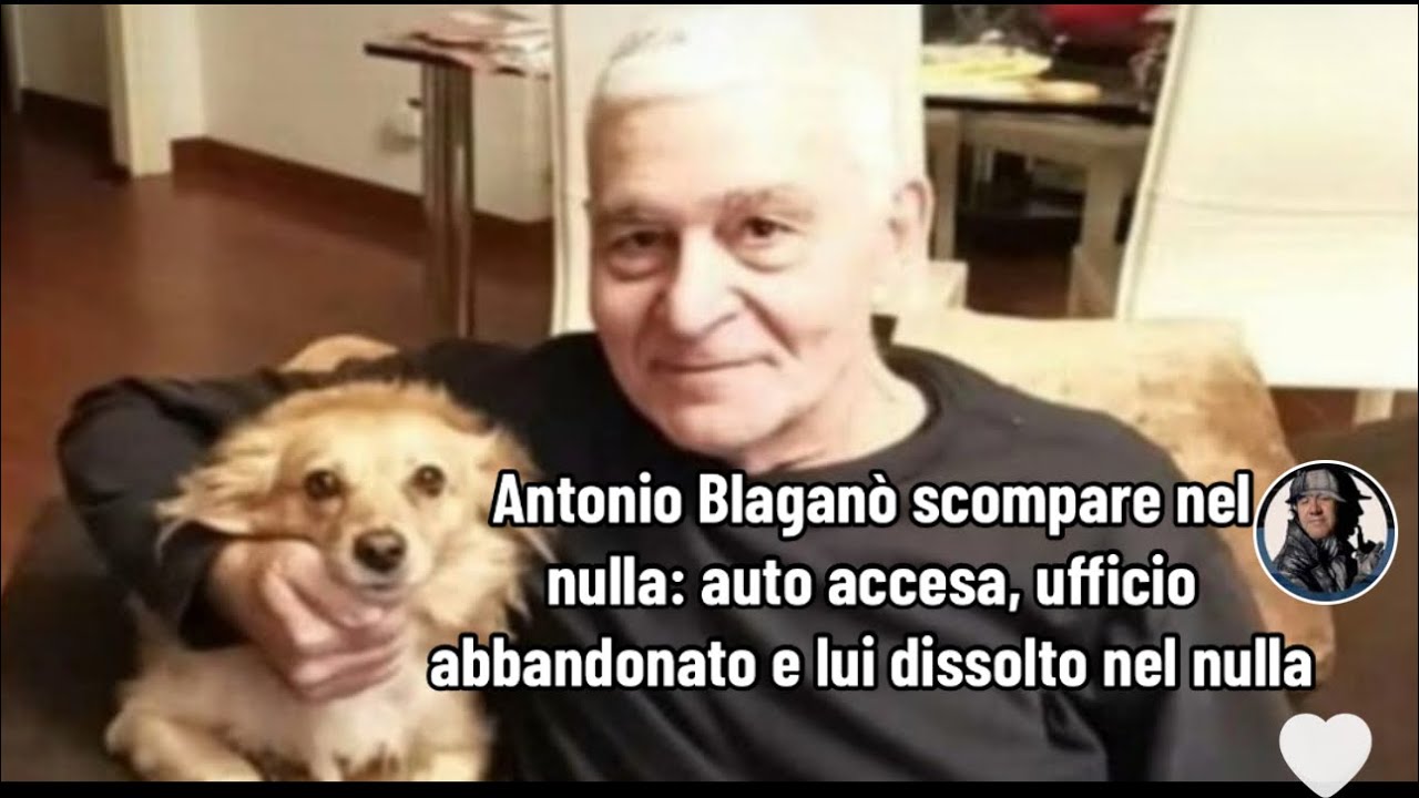 Antonio Blaganò scompare nel nulla: auto accesa, ufficio abbandonato e lui dissolto nel nulla Antonio Blaganò scompare nel nulla: auto accesa, ufficio abbandonato e lui dissolto nel nulla