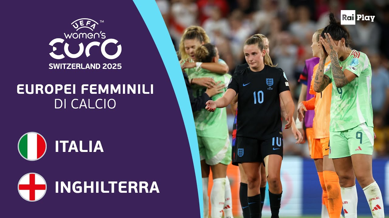 Italia – Inghilterra 1-2: gli Highlights | Europei femminili 2025 Italia – Inghilterra 1-2: gli Highlights | Europei femminili 2025