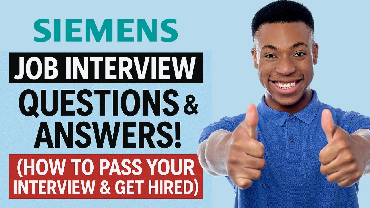 SIEMENS INTERVIEW QUESTIONS & ANSWERS! (How to Ace Technical & Behavioral Rounds) SIEMENS INTERVIEW QUESTIONS & ANSWERS! (How to Ace Technical & Behavioral Rounds)