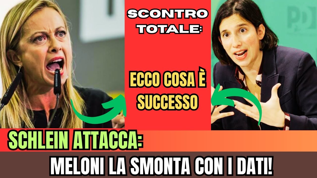CLASH SCHLEIN-MELONI: LA PREMIER RIBALTA IL TAVOLO E FA TREMARE LA PLATEA! CLASH SCHLEIN-MELONI: LA PREMIER RIBALTA IL TAVOLO E FA TREMARE LA PLATEA!