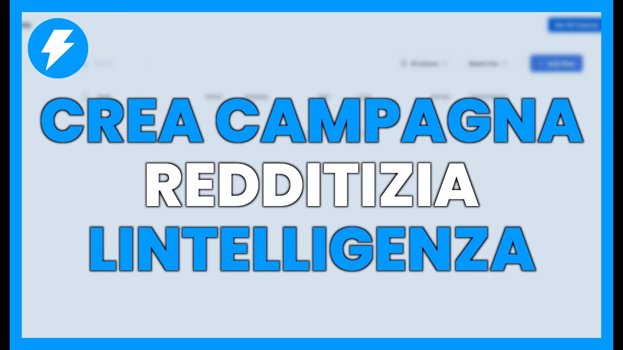 Crea una campagna redditizia con l’intelligenza artificiale all’istante, passo dopo passo. Crea una campagna redditizia con l’intelligenza artificiale all’istante, passo dopo passo.