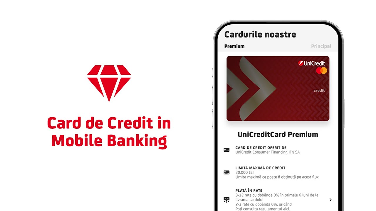 Cum obții 100% online un Card de Credit, direct din Mobile Banking Cum obții 100% online un Card de Credit, direct din Mobile Banking
