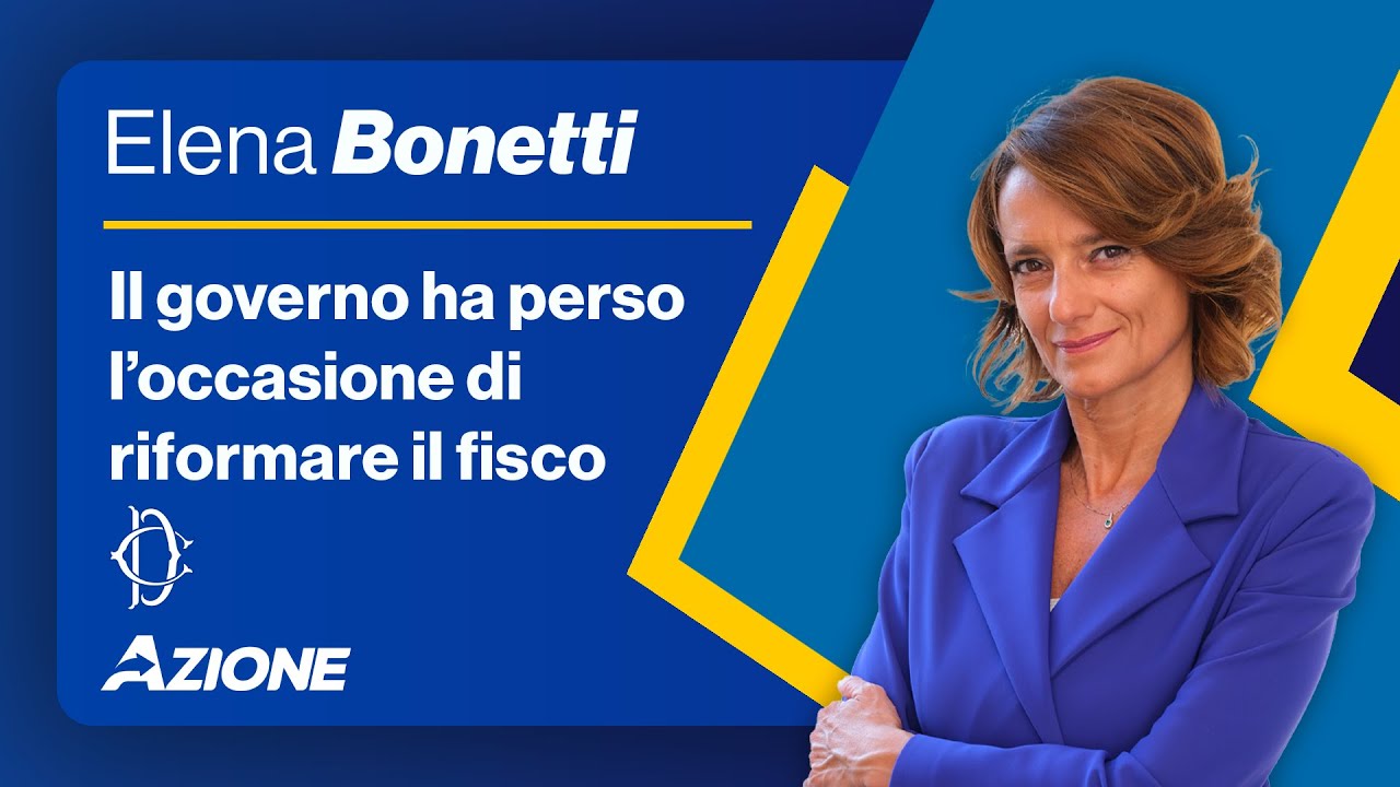 Il governo ha perso l’occasione di riformare il fisco. L’intervento di Elena Bonetti alla Camera. Il governo ha perso l’occasione di riformare il fisco. L’intervento di Elena Bonetti alla Camera.