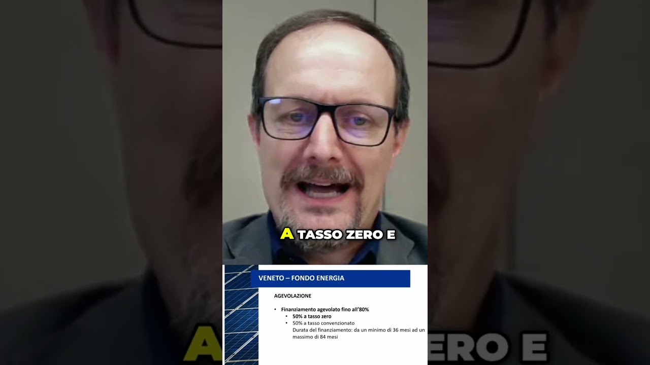 Veneto: Finanziamenti energia fino all’80%! Scadenza 2025 #shorts Veneto: Finanziamenti energia fino all’80%! Scadenza 2025 #shorts