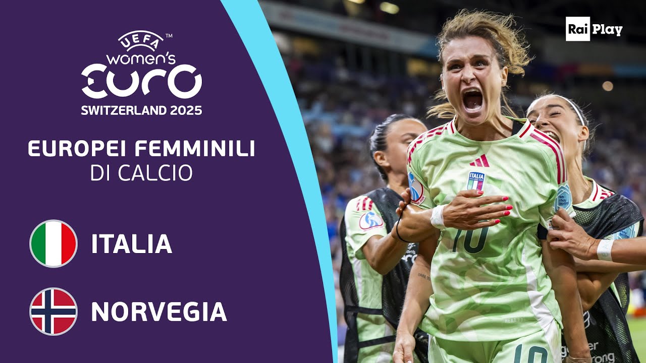 Italia – Norvegia 2-1: gli Highlights | Europei femminili 2025 Italia – Norvegia 2-1: gli Highlights | Europei femminili 2025