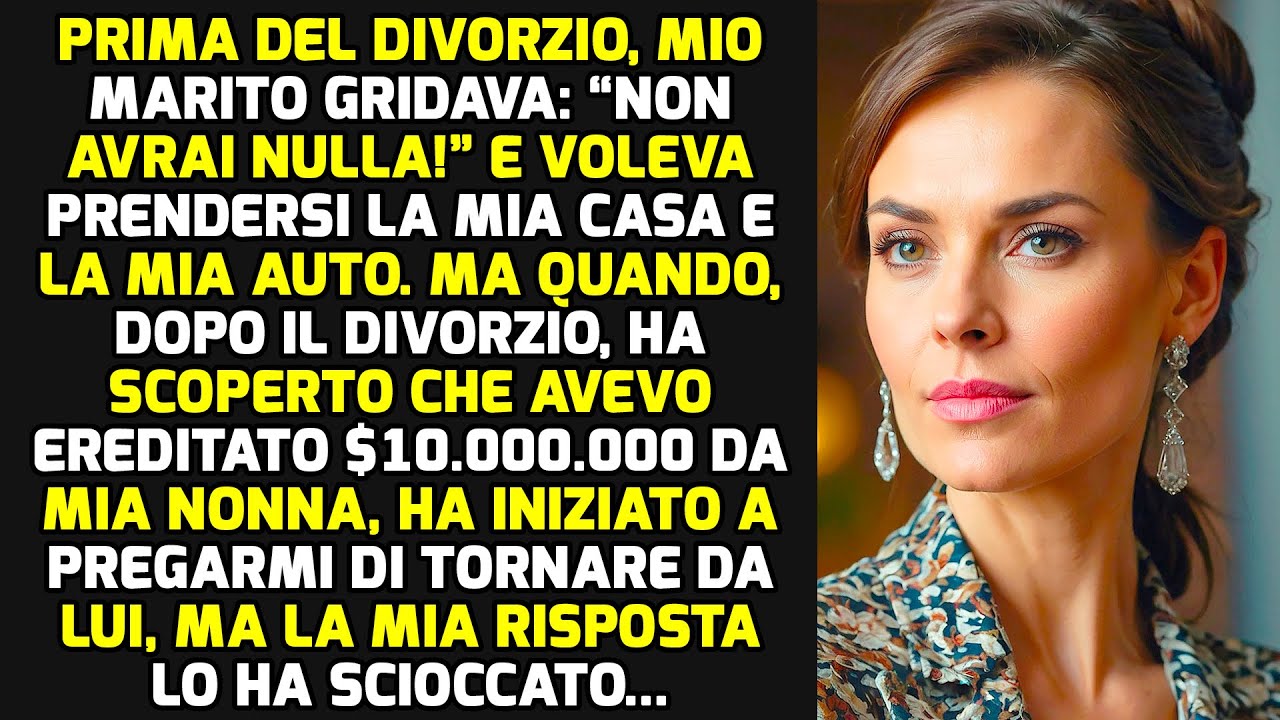 Ho Portato 0.000 Dalla Vendita Della Casa Ma Mio Marito Li Ha Presi E Mi Ha Colpito.. STORIE VITA Ho Portato 0.000 Dalla Vendita Della Casa Ma Mio Marito Li Ha Presi E Mi Ha Colpito.. STORIE VITA