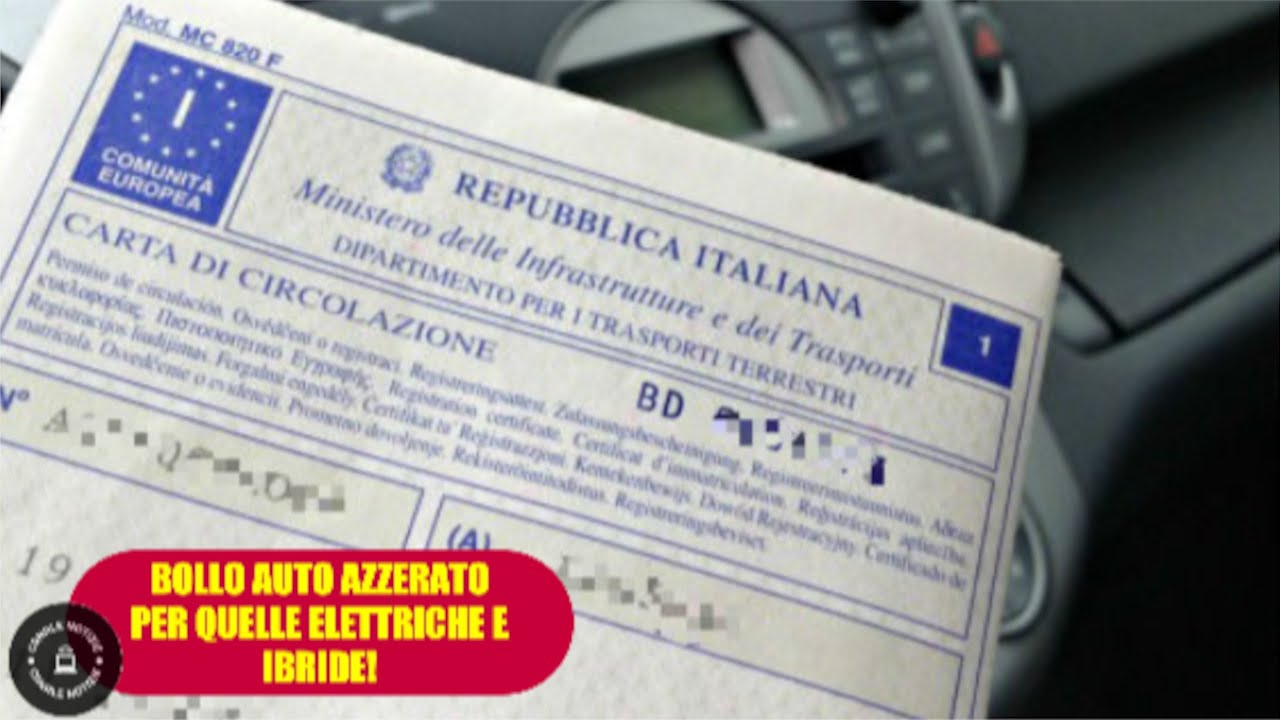 Bollo Auto Azzerato: Ecco quali auto non pagheranno più niente nel 2025! Bollo Auto Azzerato: Ecco quali auto non pagheranno più niente nel 2025!