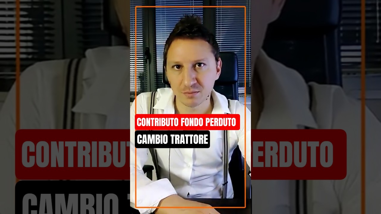 Fino al 65% di CONTRIBUTO a fondo PERDUTO per cambiare il tuo TRATTORE #commercialista Fino al 65% di CONTRIBUTO a fondo PERDUTO per cambiare il tuo TRATTORE #commercialista