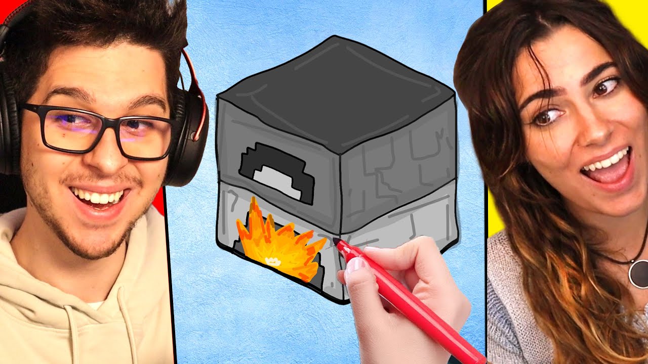 KENDAL BARA NELLA SFIDA DI DISEGNO DI MINECRAFT KENDAL BARA NELLA SFIDA DI DISEGNO DI MINECRAFT