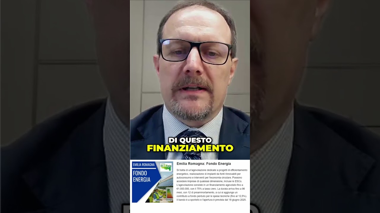 Fondo Energia Emilia Romagna: Finanziamenti Agevolati per Imprese! Fondo Energia Emilia Romagna: Finanziamenti Agevolati per Imprese!