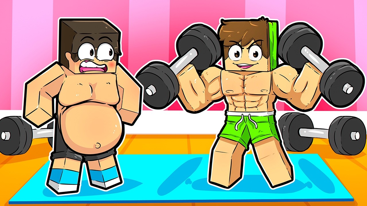 CADRES EVOLUIU de GORDO até MUSCULOSO no Minecraft! CADRES EVOLUIU de GORDO até MUSCULOSO no Minecraft!