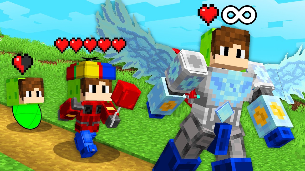 EVOLUÍ de TRANSFORMERS BEBÊ até IMORTAL no Minecraft! EVOLUÍ de TRANSFORMERS BEBÊ até IMORTAL no Minecraft!