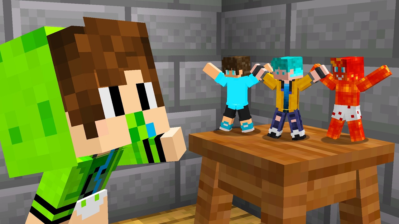 CADRES virou BEBÊ pra TROLLAR os AMIGOS no Minecraft! CADRES virou BEBÊ pra TROLLAR os AMIGOS no Minecraft!