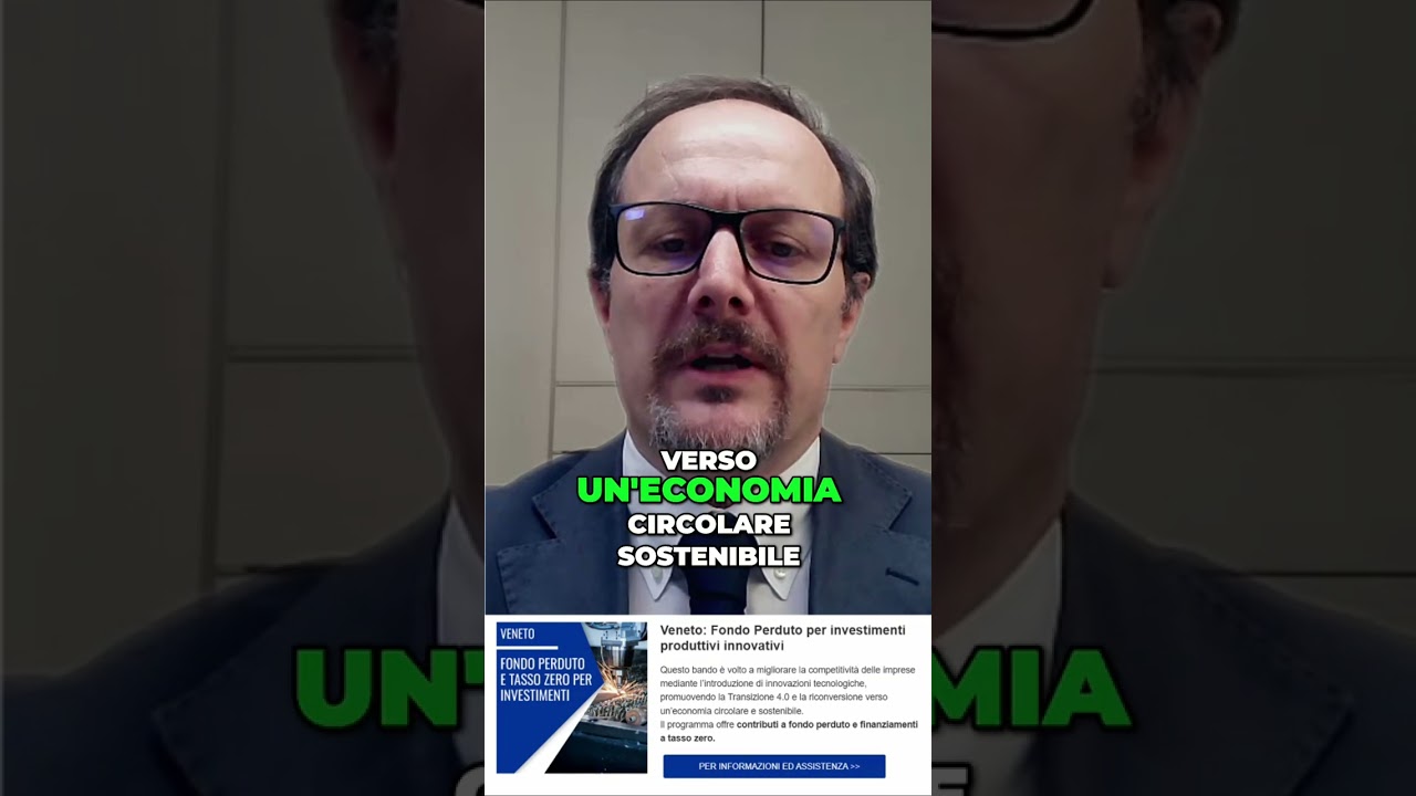Fondo Perduto Veneto: Innovazione e Transizione 4.0 #shorts Fondo Perduto Veneto: Innovazione e Transizione 4.0 #shorts