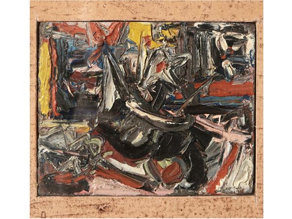 Emilio Vedova : Composizione – Asta Una villa a Mantova: Arredi antichi e Arte contemporanea – Maison Bibelot – Casa d’Aste Firenze Emilio Vedova : Composizione – Asta Una villa a Mantova: Arredi antichi e Arte contemporanea – Maison Bibelot – Casa d’Aste Firenze
