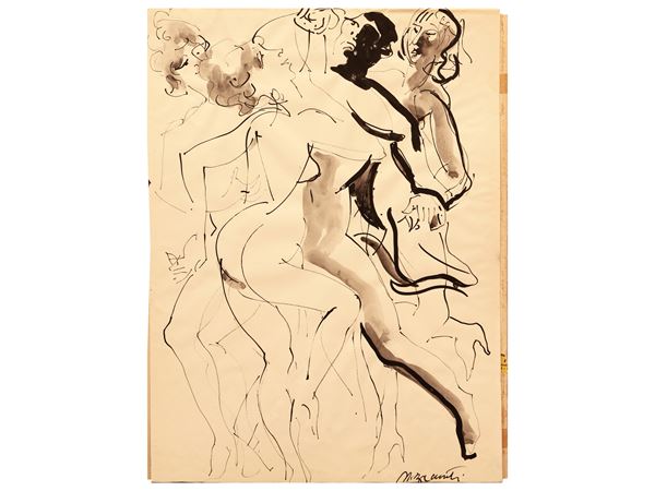 Marino Mazzacurati : Nudi femminili – Asta Una villa a Mantova: Arredi antichi e Arte contemporanea – Maison Bibelot – Casa d’Aste Firenze Marino Mazzacurati : Nudi femminili – Asta Una villa a Mantova: Arredi antichi e Arte contemporanea – Maison Bibelot – Casa d’Aste Firenze