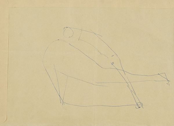 Marino Marini : Miracolo – Biro su busta di carta – Asta Asta di Arte Moderna e Contemporanea – Sabato 21 Giugno ore 15:00 Marino Marini : Miracolo – Biro su busta di carta – Asta Asta di Arte Moderna e Contemporanea – Sabato 21 Giugno ore 15:00