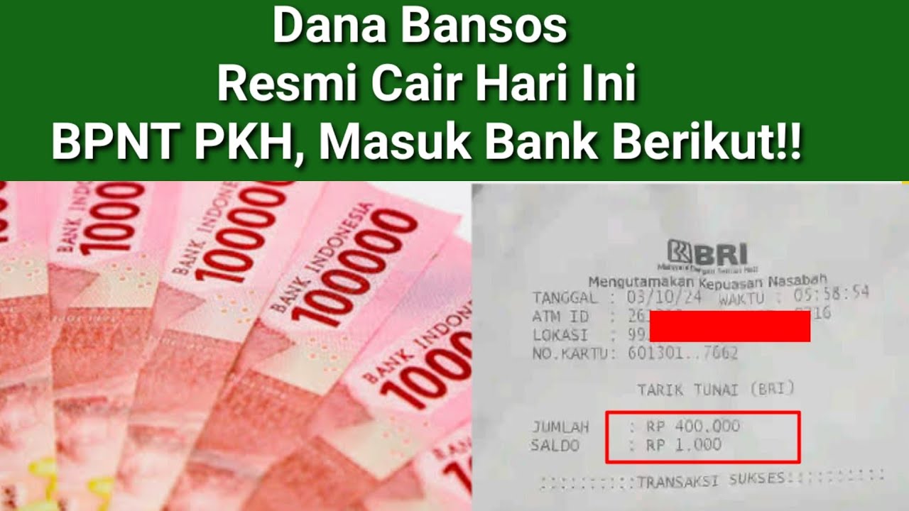 Kring, Dana Basos Sudah Di Transfer Ke 4 Bank Ini, Buruan Cek Namamu dan Besaran Pencairannya Kring, Dana Basos Sudah Di Transfer Ke 4 Bank Ini, Buruan Cek Namamu dan Besaran Pencairannya
